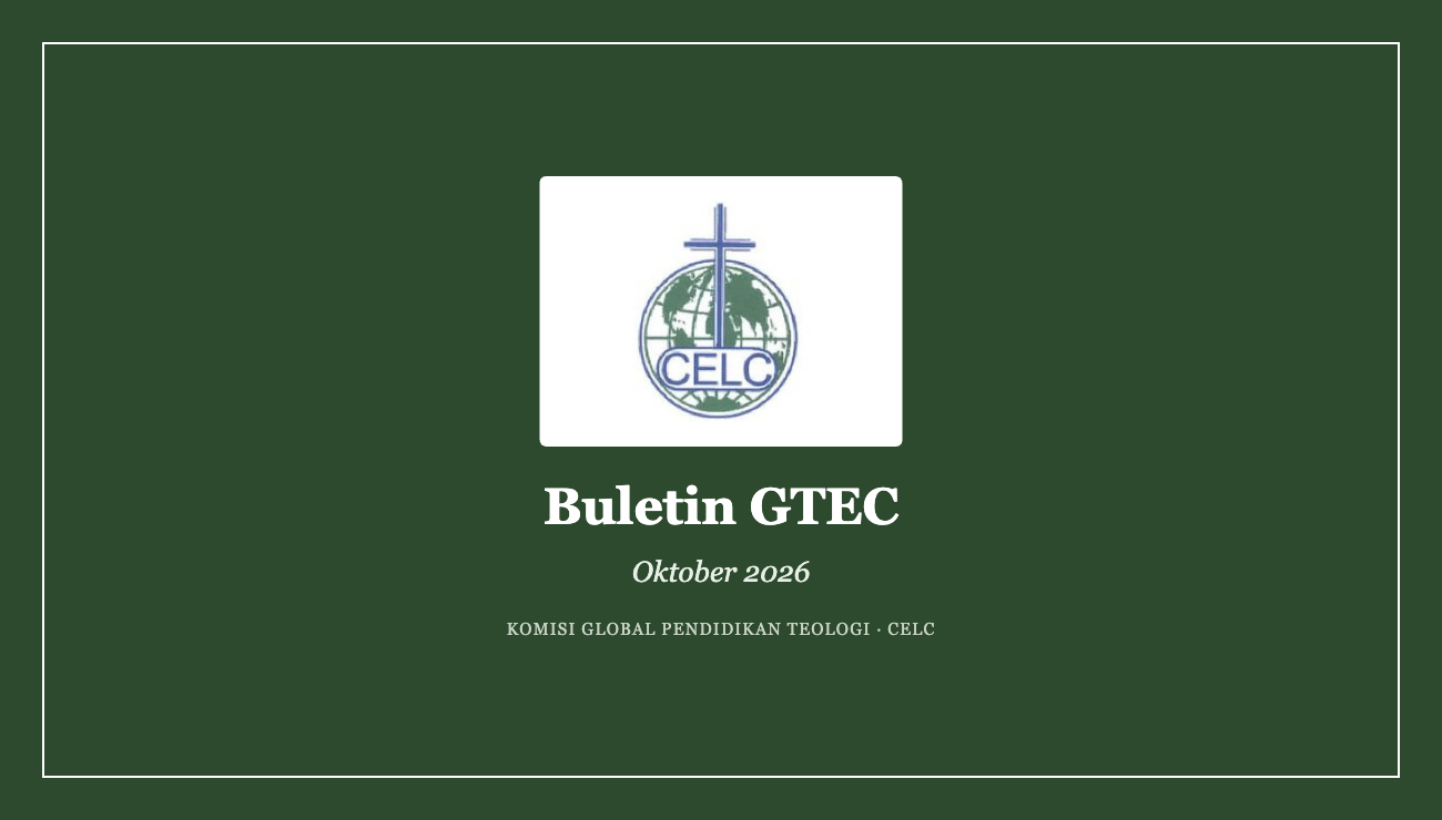Buletin GTEC — Lukas 24:25–27, 44–48